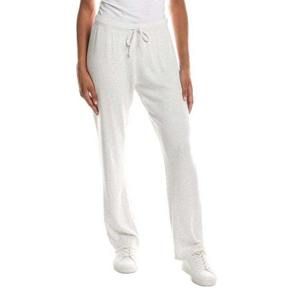 Perfectwhitetee Womens  Leann Sweater Rib Pant, Gray